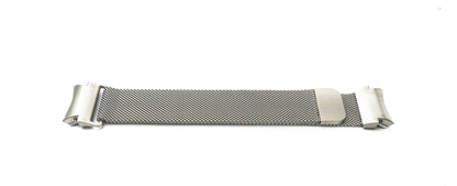 SYSTEM-S Milanese Metal Bracelet for Galaxy Watch 6 Classic Smartwatch in Grey 