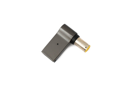SYSTEM-S USB 3.1 Adapter Typ C Stecker zu DC 20V 7,9 x 5,5 mm Buchse in Grau
