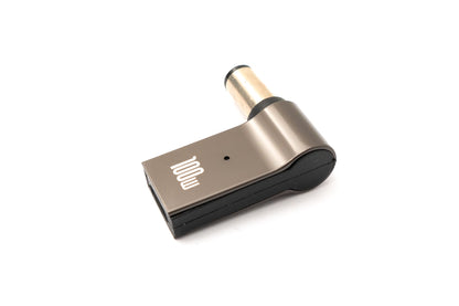 SYSTEM-S USB 3.1 Adapter Typ C Stecker zu HP DC 20V 7,4 x 5,0 mm Buchse in Grau