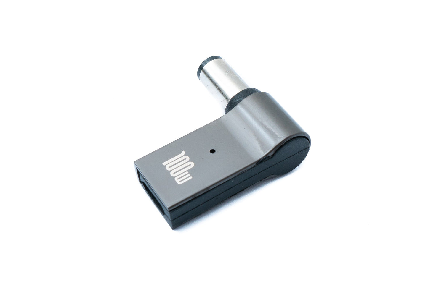 SYSTEM-S USB 3.1 Adapter Typ C Stecker zu Dell DC 20V 3,5 x 1,35 mm Buchse in Grau