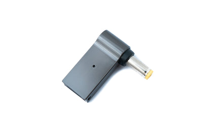 SYSTEM-S USB 3.1 Adapter Typ C Stecker zu DC 20V 5,5 x 1,7 mm Buchse in Grau