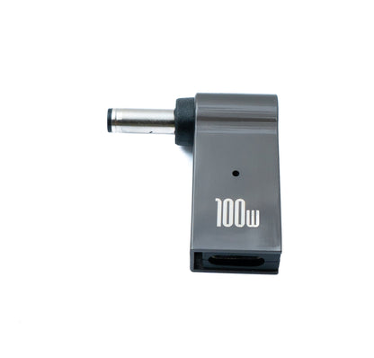 SYSTEM-S USB 3.1 Adapter Type C Male to Dell DC 20V 4.5 x 3.0 mm Female in Gray