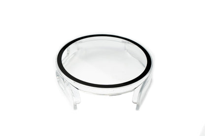 SYSTEM-S Schutz Hülle Case 40 mm aus PC für Samsung Galaxy Watch 5 4 in Transparent
