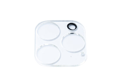 SYSTEM-S Kamera Schutz Linse Objektiv Abdeckung aus transparent Glas für iPhone 12 Max