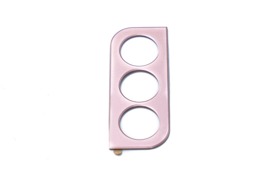 SYSTEM-S Kamera Schutz Linse Abdeckung Aluminium für Samsung Galaxy S22 Plus in Pink