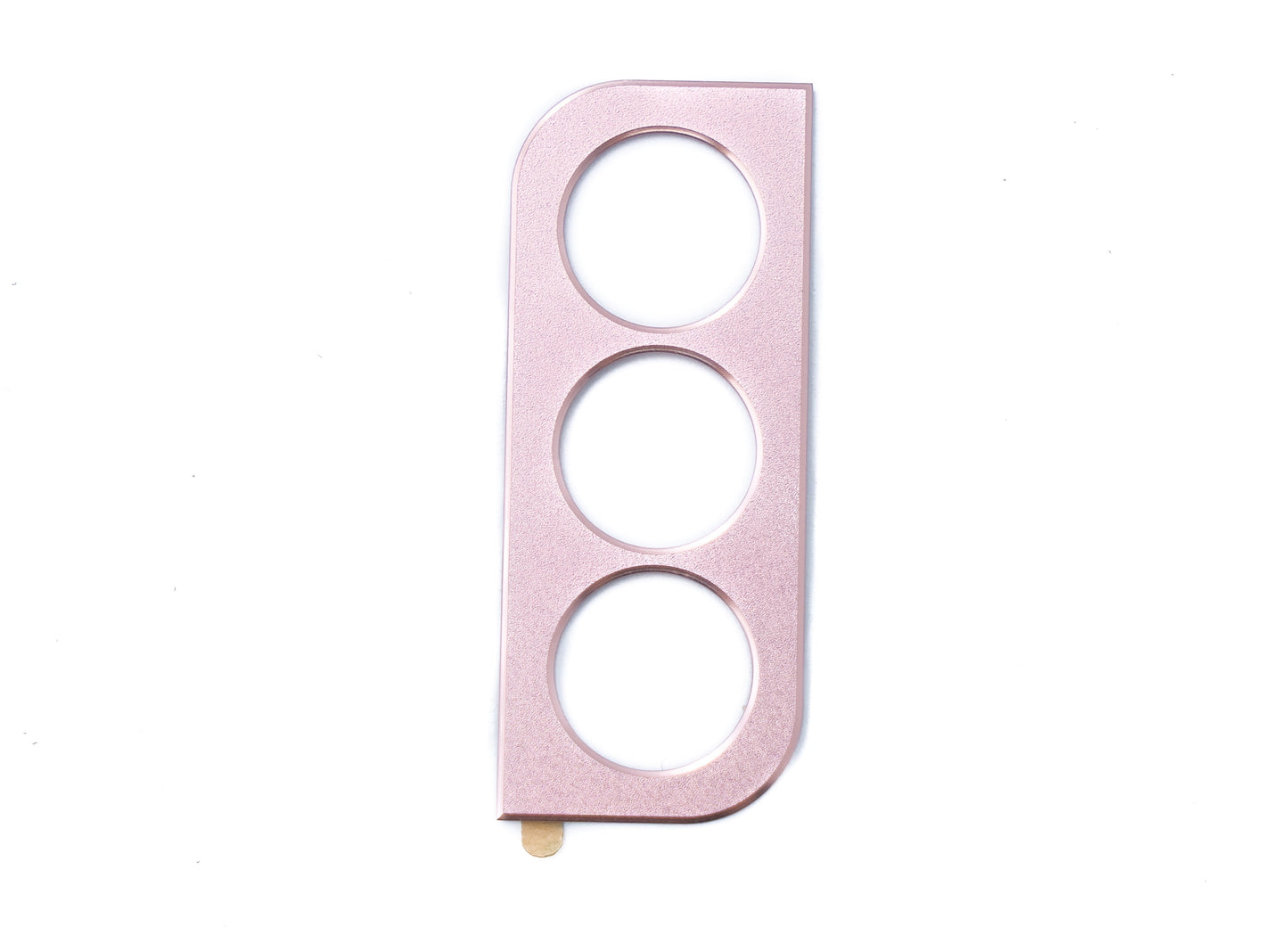 SYSTEM-S Kamera Schutz Linse Abdeckung Aluminium für Samsung Galaxy S22 Plus in Pink