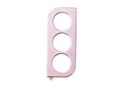SYSTEM-S Kamera Schutz Linse Abdeckung Aluminium für Samsung Galaxy S22 Plus in Pink