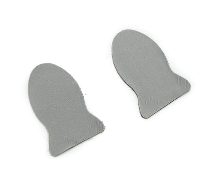 SYSTEM-S Anti-Slip Thumb Finger Gloves Smartphones Touch Screens Nylon in Grey
