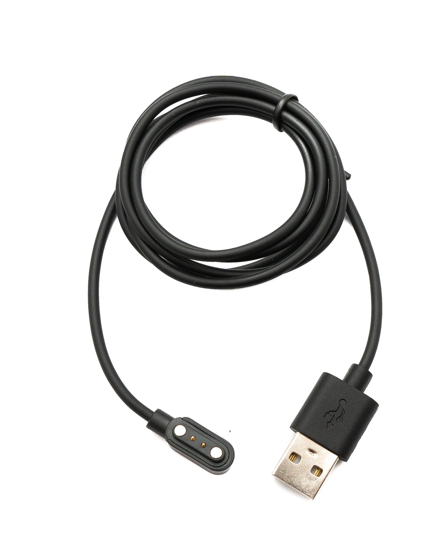 SYSTEM-S USB 2.0 Kabel 100 cm Ladekabel für Realme Watch 3 Smartwatch in Schwarz