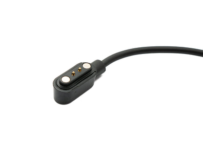 SYSTEM-S USB 2.0 Kabel 100 cm Ladekabel für Realme Watch 3 Smartwatch in Schwarz