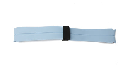 SYSTEM-S Armband 20 mm aus Silikon für Samsung Galaxy Watch 5 4 Smartwatch in Lila