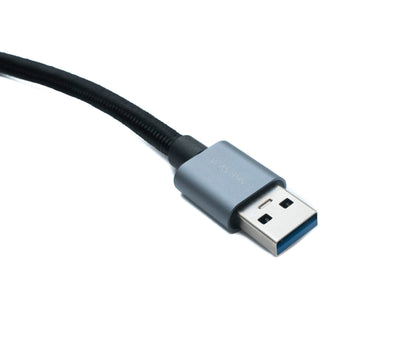 SYSTEM-S USB 3.0 cable 5 m Type B male to Type A male braided