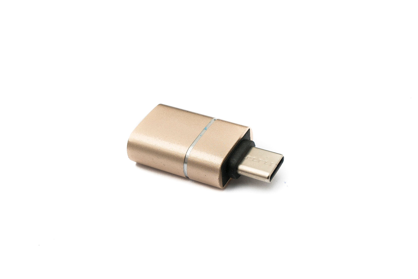 SYSTEM-S USB 3.1 Adapter Type C Male to 3.0 A Female 5 Gbit/s 100W in Pink Yellow White