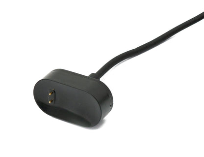 SYSTEM-S USB 2.0 Kabel 92 cm Ladekabel für Fitbit Inspire HR Ace 2 Smartwach in Schwarz