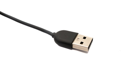 SYSTEM-S USB 2.0 cable 93 cm charging station for Fitbit Versa 4 3 Sense 2 1 in black 
