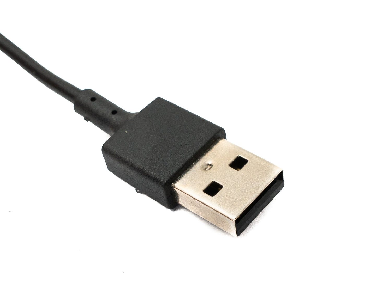 SYSTEM-S USB 2.0 Kabel 96 cm Ladekabel für Fitbit Luxe Charge 5 Smartwach in Schwarz