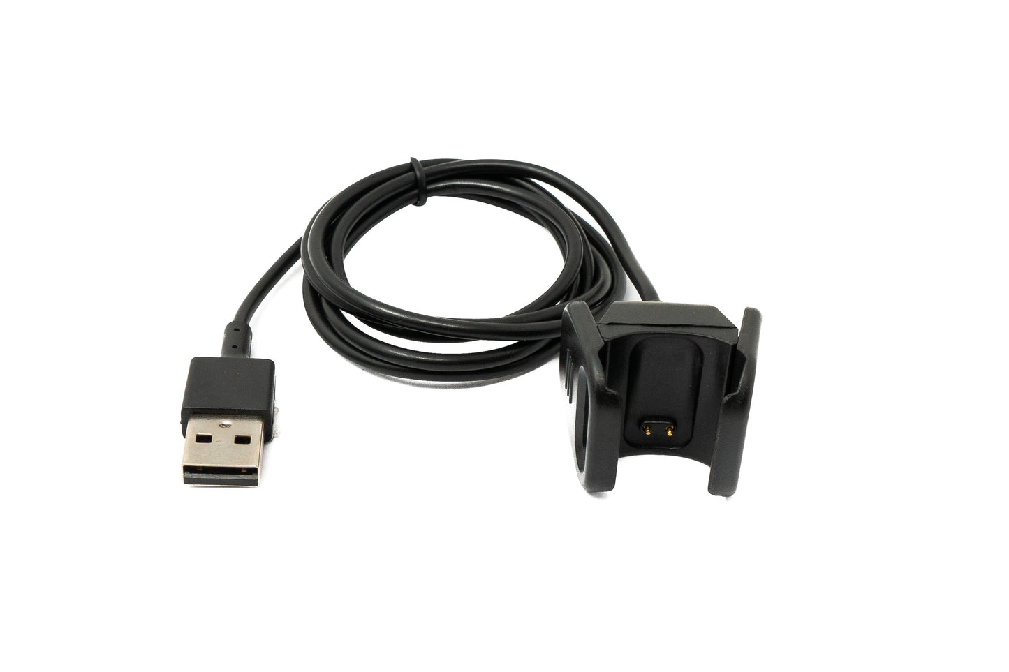 SYSTEM-S USB 2.0 cable 99 cm charging cable for Fitbit Charge 3 smartwatch in black 