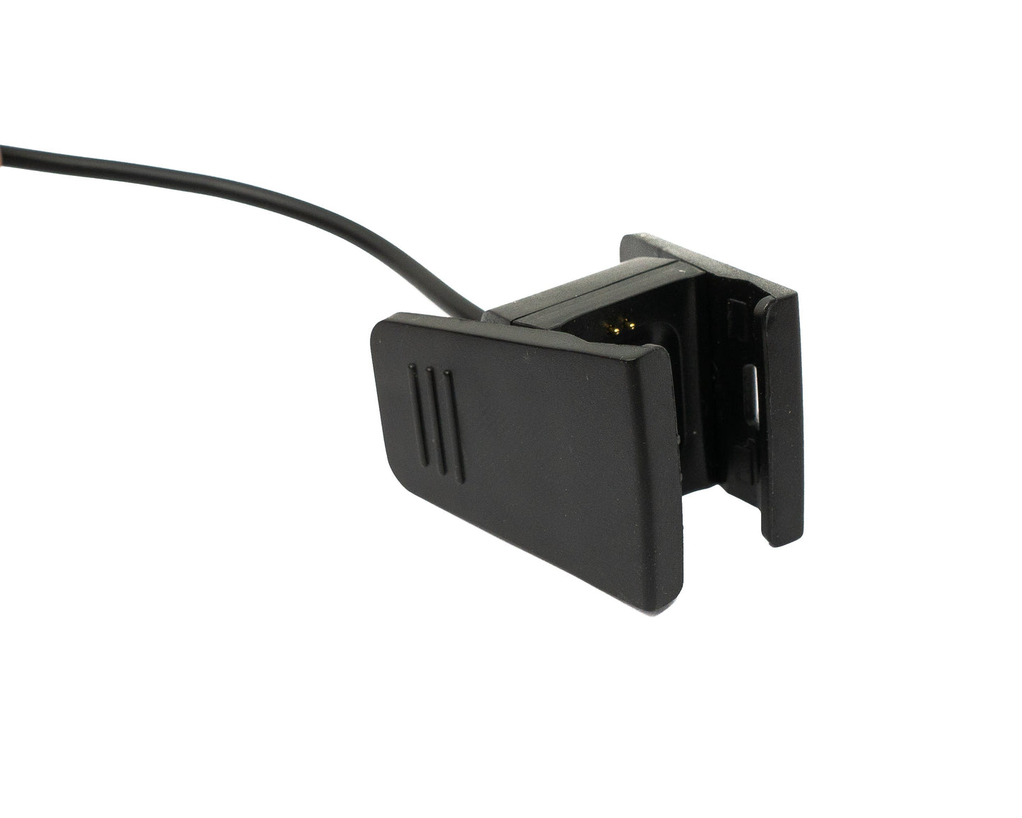 SYSTEM-S USB 2.0 Kabel 99 cm Ladekabel für Fitbit Charge 2 Smartwach in Schwarz