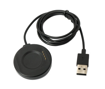USB 2.0 cable 100 cm for Oppo Watch 4 3 2 1 pro SE for OnePlus Watch 2 Smartwatch Black