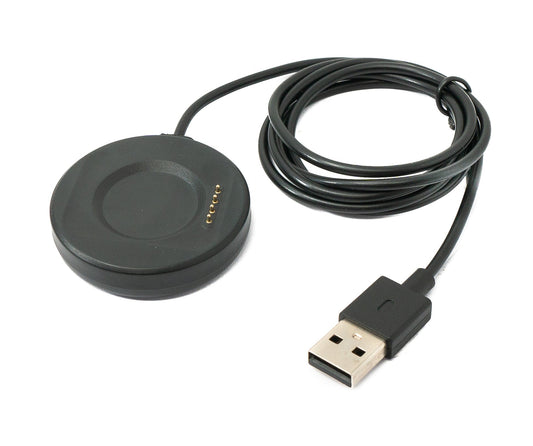 USB 2.0 cable 100 cm for Oppo Watch 4 3 2 1 pro SE for OnePlus Watch 2 Smartwatch Black
