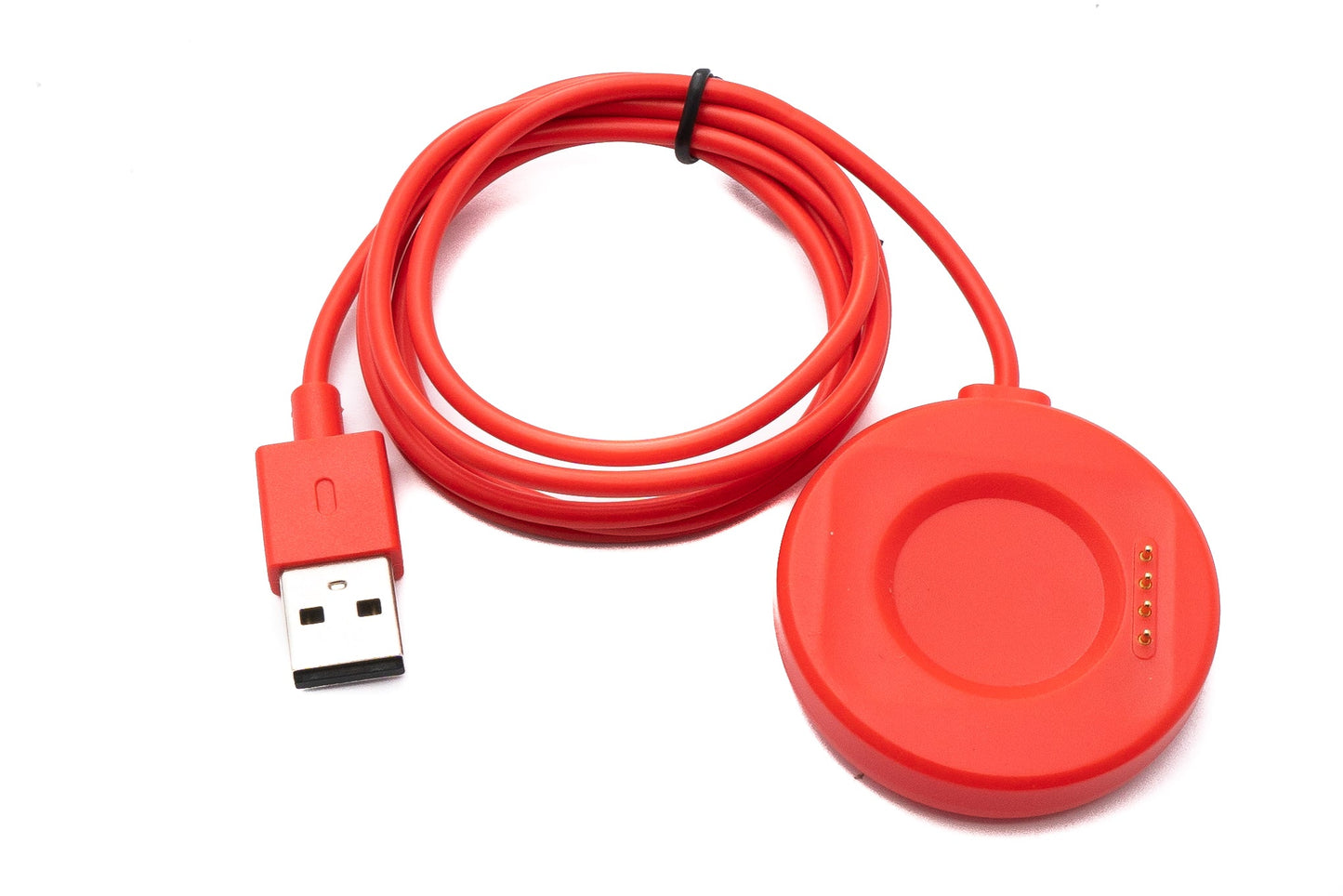 USB 2.0 Kabel 100 cm  für Oppo Watch 4 3 2 1 pro SE für OnePlus Watch 2 in Rot
