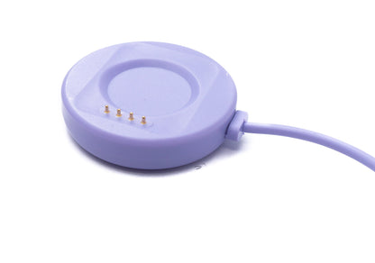 USB 2.0 cable 100 cm for Oppo Watch 4 3 2 1 pro SE for OnePlus Watch 2 in purple