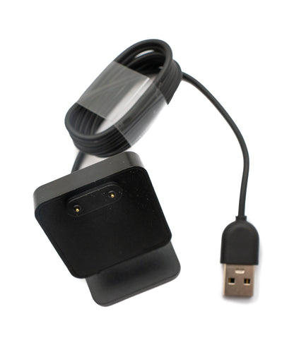 SYSTEM-S USB 2.0 cable 91 cm charging station for Huawei Band Fit Watch Smartwatch in black 