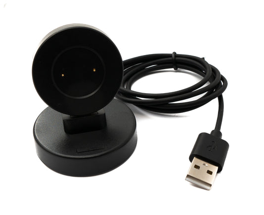 SYSTEM-S USB 2.0 cable 95 cm charging station for Huawei Watch GT smartwatches in black