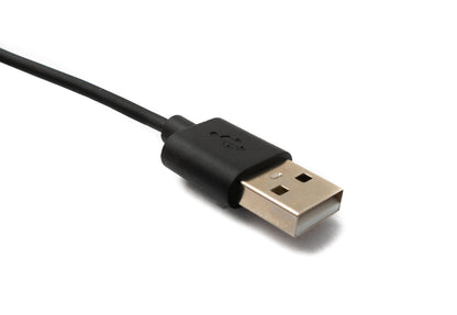 SYSTEM-S USB 2.0 Kabel 95 cm Ladestation für Huawei Watch GT Smartwatches in Schwarz