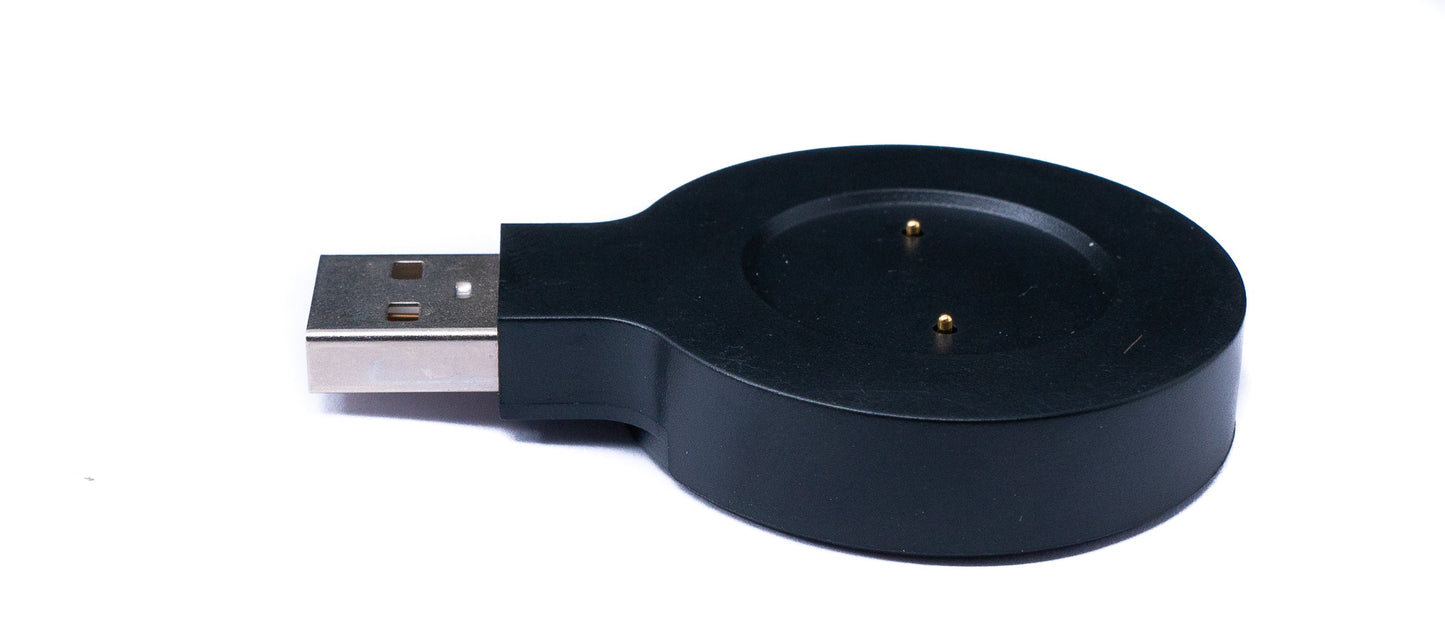 SYSTEM-S USB 2.0 Adapter Ladestation für Huawei Honor Watch Smartwatch Kabel in Schwarz