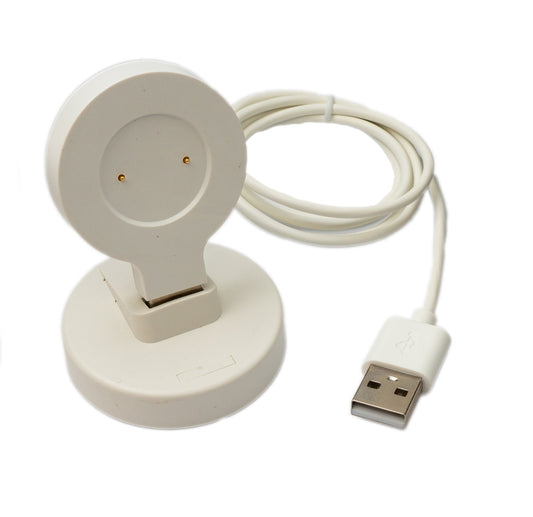 SYSTEM-S USB 2.0 cable 93 cm charging station for Huawei Watch GT smartwatches in white 