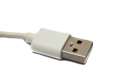 SYSTEM-S USB 2.0 Kabel 93 cm Ladestation für Huawei Watch GT Smartwatches in Weiß