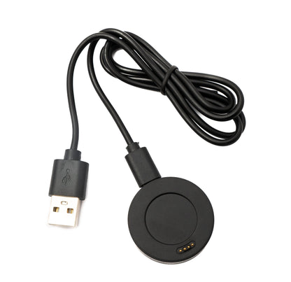 SYSTEM-S USB 2.0 Kabel 80 cm Ladestation für Huawei Watch 1 Smartwatch 5V in Schwarz
