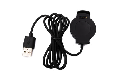 SYSTEM-S USB 2.0 cable 100 cm charging station for Huawei Watch 2 Smartwatch 5V in black