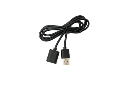 SYSTEM-S USB 2.0 Kabel 96cm Ladekabel für Huawei Honor Band 5i Smartwatch Schwarz