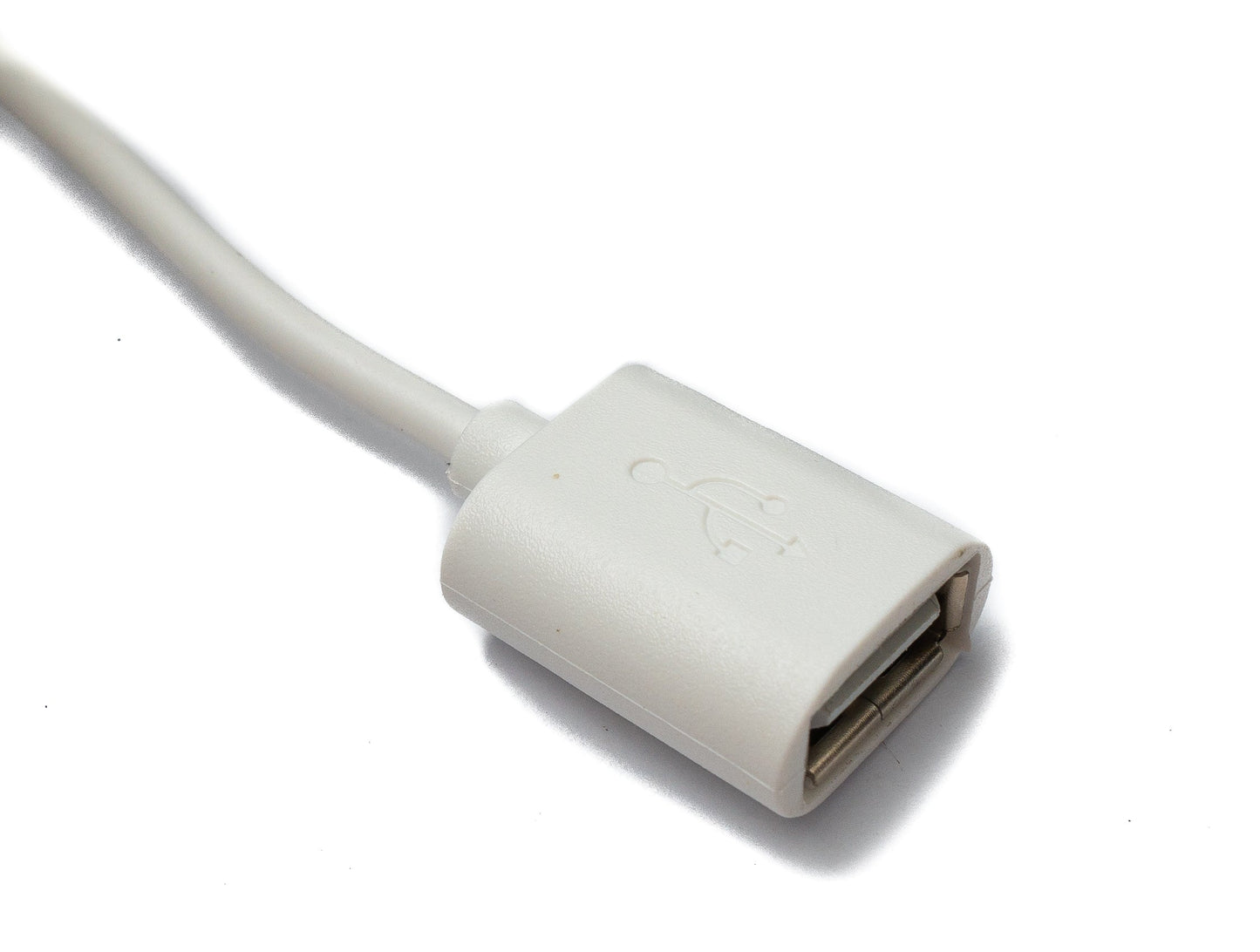 SYSTEM-S USB 2.0 Kabel 96 cm Ladekabel für Huawei Honor Band 5i Smartwatch Weiß