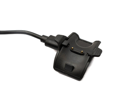 SYSTEM-S USB 2.0 Kabel 75 cm Ladekabel für Huawei Band 3 4 5 Honor Band 3 Pro in Schwarz