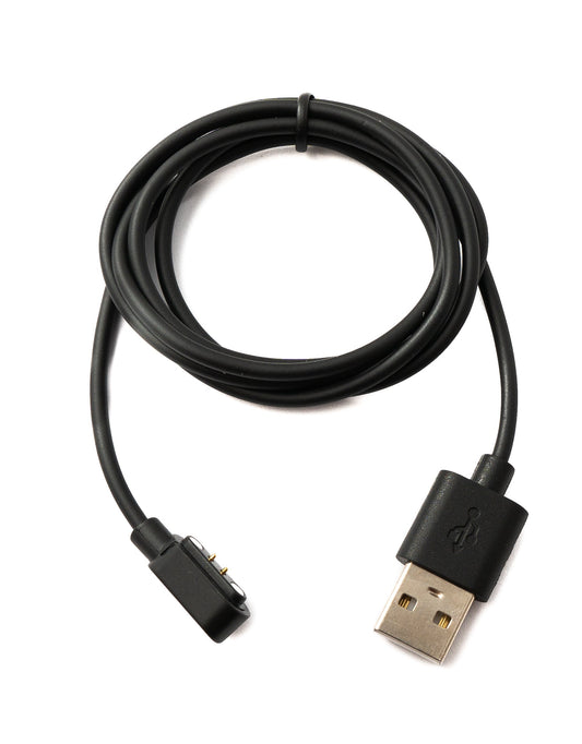 SYSTEM-S USB 2.0 cable 100 cm charging cable for Xiaomi Haylou LS02 LS01 in black 
