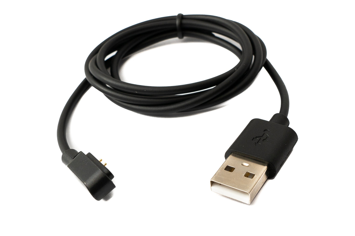 SYSTEM-S USB 2.0 cable 100 cm charging cable for Xiaomi Haylou LS02 LS01 in black 