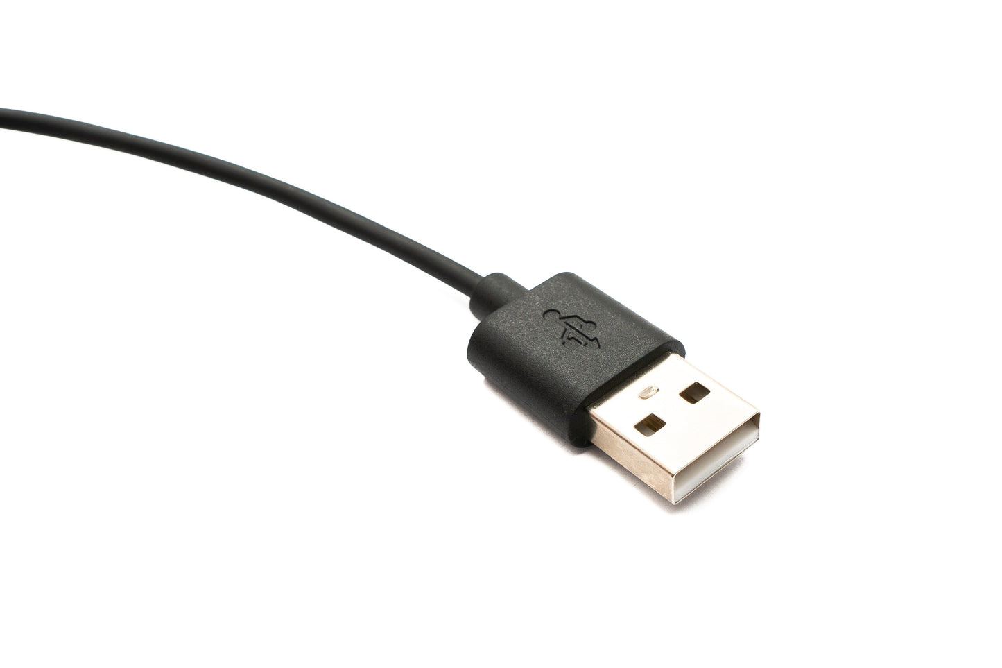 SYSTEM-S USB 2.0 Kabel 100 cm Ladestation für Xiaomi Haylou RS3 LS04 Smartwatch Schwarz