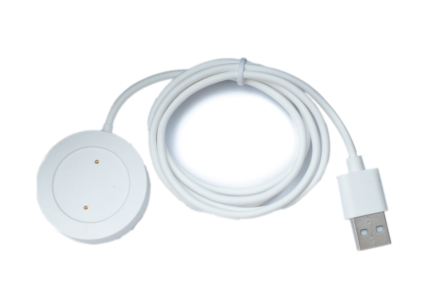 SYSTEM-S USB 2.0 cable 100 cm charging station for Xiaomi Haylou RS3 LS04 Smartwatch in white 