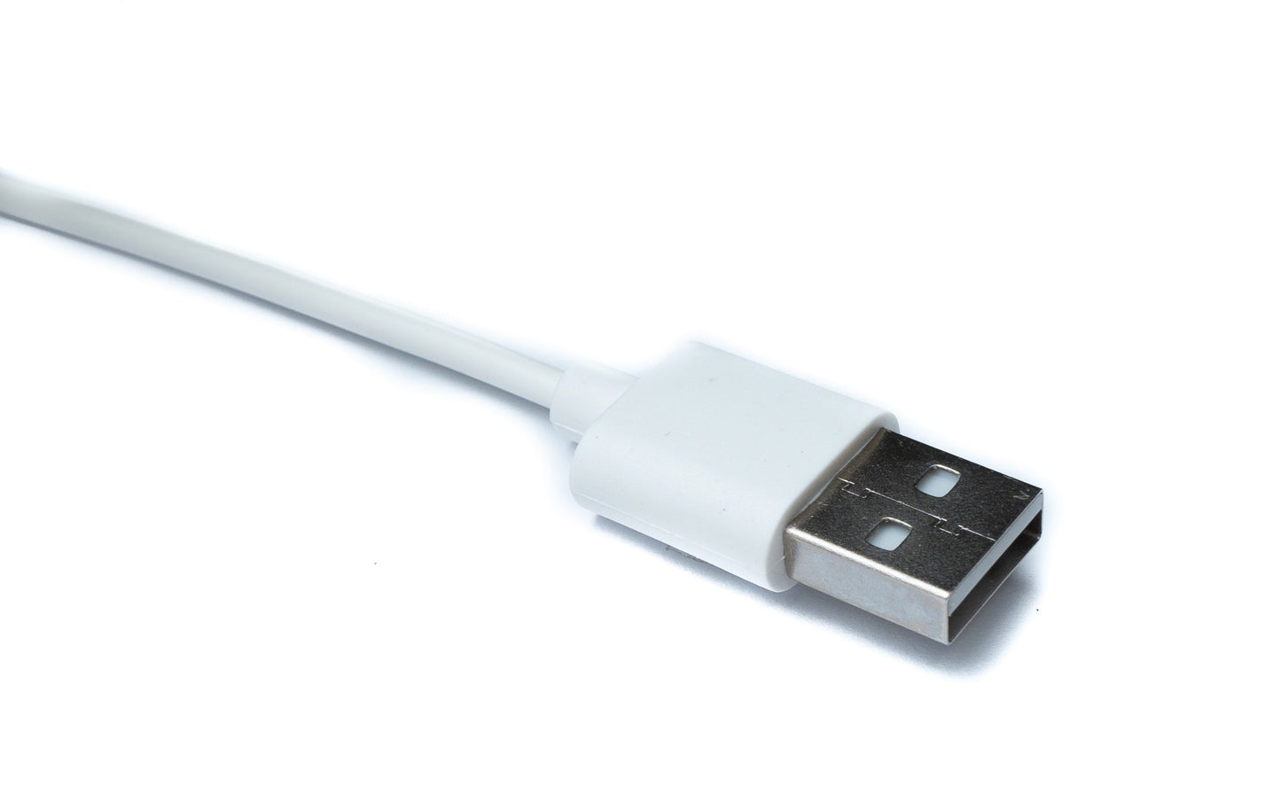 SYSTEM-S USB 2.0 cable 100 cm charging station for Xiaomi Haylou RS3 LS04 Smartwatch in white 