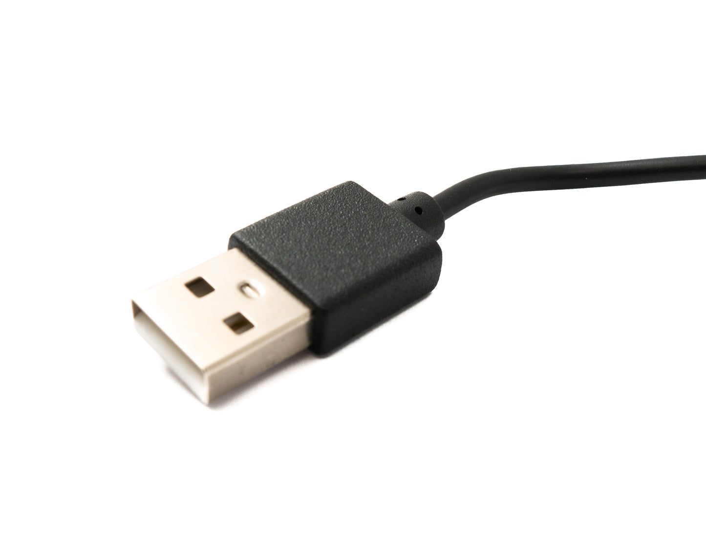 SYSTEM-S USB 2.0 Kabel 60 cm Ladekabel für Xiaomi Haylou GST LS09B in Schwarz