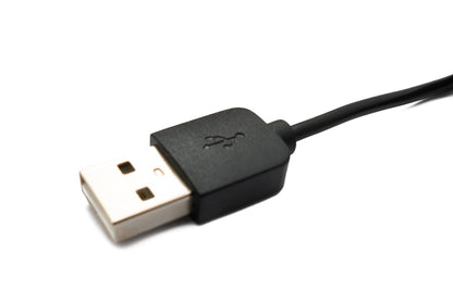 SYSTEM-S USB 2.0 Kabel 100 cm Ladekabel für Xiaomi Haylou RT2 LS10 in Schwarz