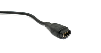 SYSTEM-S USB 2.0 cable 100 cm charging cable for Coros Pace2, Apex Pro 42, Vertix 2 in black