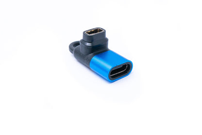 SYSTEM-S USB 3.1 Adapter Ladeadapter für Coros Pace2, Apex Pro 42, Vertix 2 Kabel in Blau