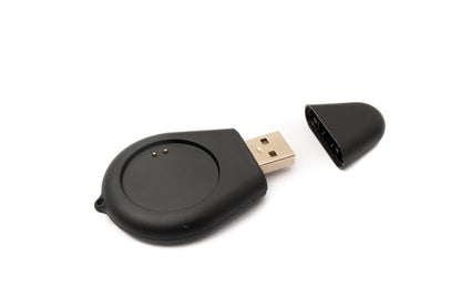 USB 2.0 Adapter Ladestation für OnePlus Watch 1 Kabel in Schwarz