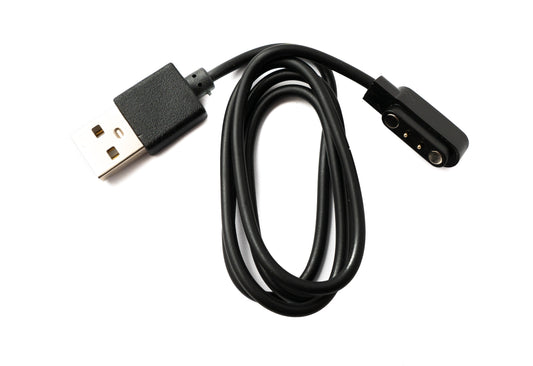 USB 2.0 cable 54 cm charging cable for OnePlus Nord Watch 1 in black 