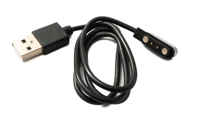 USB 2.0 cable 54 cm charging cable for OnePlus Nord Watch 1 in black 