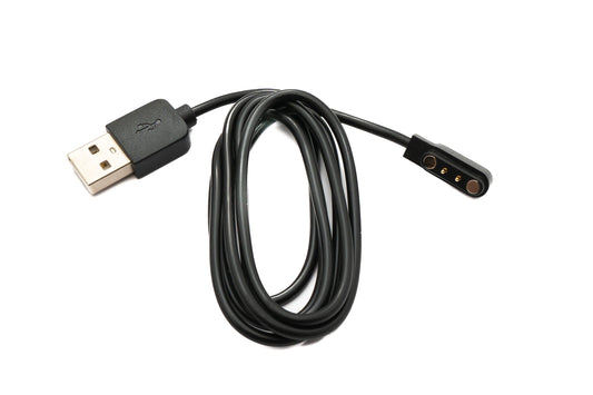 USB 2.0 cable 95 cm charging cable for OnePlus Nord Watch 1 in black 